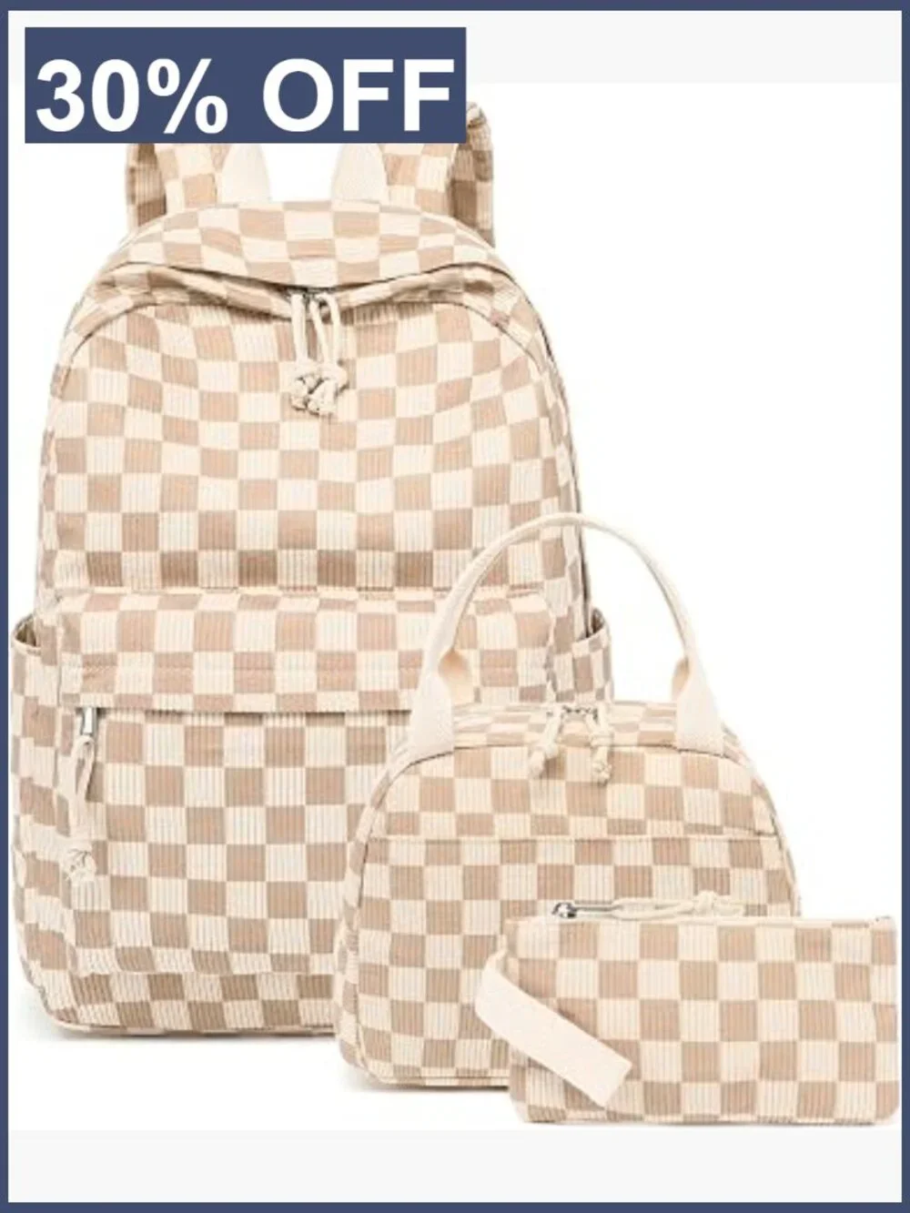 School Backpack Set Girls Laptop Bookbag Daypack 15